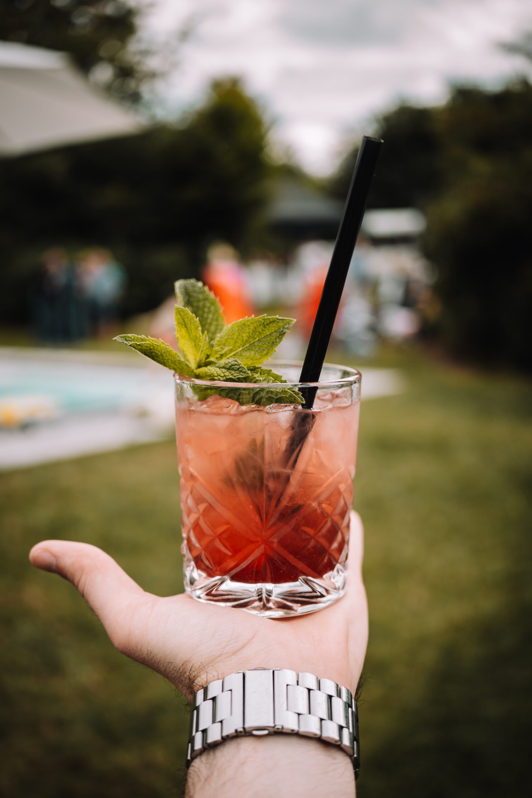 Bild eines Erdbeer Mojitos